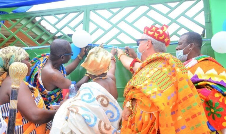 INAUGURATION OF 10-SEATER KVIP TOILET FACILITY AND REFURBISHEMENT OF DWABOR COMMUNITY CENTRE